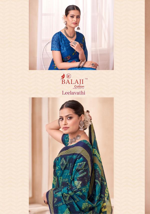 Balaji Leelavathi Vol-15 – Cotton Sarees